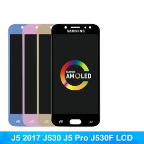 For Samsung Galaxy J5 2017 J530 J530F LCD Display Touch Screen Digitizer Assembly lcd for Samsung J5 Pro 2017 Display