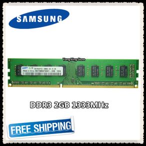 Desktop memory Lifetime warranty Samsung DDR3 2GB 1333MHz PC3-10600U 1333 2G computer RAM 240PIN Original authentic