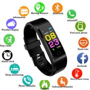 Sport Smart watch waterproof Activity Fitness tracker Wristband Heart rate monitor BRIM Men women smartwatch For Android Ios