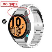 Samsung Galaxy Watch 4 strap Metal band No Gap Stainless Strap For Galaxy Watch 4 Classic 46mm/42mm WristBand Bracelet