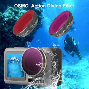 Diving Filter CPL Polar Filter for DJI OSMO Action ND 4 8 16 32 UV Protect Lens Filter Action Camera Lens Accessories