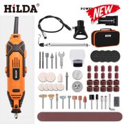 HILDA Electric Drill Dremel Grinder Engraving Pen Mini Drill Electric Rotary Tool Grinding Machine Dremel Accessories Power Tool