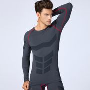 DESIGN Sport Shirt Men Long Sleeve Quick Dry Running Clothing Fitness Top Soccer Jersey Rashguard Men's T-shirts Gym
