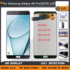 A910 lcd Display for SAMSUNG Galaxy A9 LCD Screen Touch Digitizer 2016 A9 Pro A910 A9100 Display Replacement