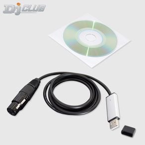USB to DMX Interface Adapter Cable Stage Light PC DMX512 Controller Dimmer  DMX