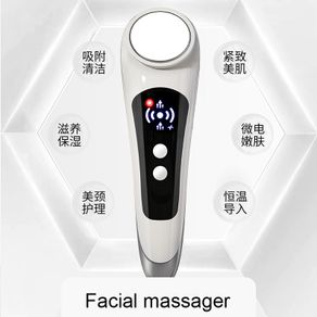 Ultrasonic Vibration Ion Face Lift Facial Compact Beauty Device Ultrasound Skin rejuvenation Massager improve Face Care Tool dfd