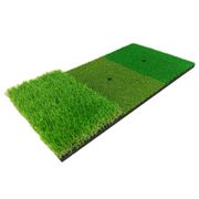Artificial Grass Golf Practice Mat Golf Hitting Mat Durable Rubber Tee Backyard Lawn Nylon Grass Outdoor Training Pad