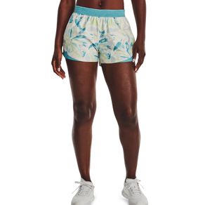 Under Armour Play Up 3.0 - Women Sports Shorts (Blue) 1371376-383