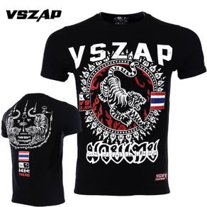 VSZAP tiger Boxing MMA T Shirt Gym Tee Multi-use Fighting Martial Arts Fitness Men