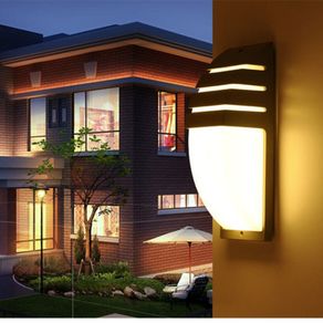 LED Outdoor wall lamp Radar Motion Sensor led outdoor light porch light courtyard garden wall lights outdoor lighting