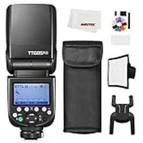 Godox TT685II-N I-TTL Speedlite High-Speed Sync Speedlite Flash,2.4G Wireless X System Compatible for Nik0n for D800 D700 D7100 D7000 D5200 D5000 D8100