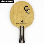 Sanwei CC 5+2 Soft Carbon OFF++ Table Tennis carbon Blade Ping Pong Racket Bat with Free Case