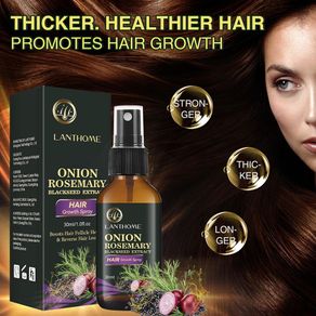 【COD】30ml Hair Growth Spray Onion Rosemary Blackseed Serum Extract Damaged Treatment Health L9T3