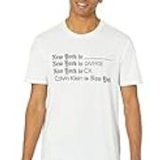 Calvin Klein Men's CK NY Logo Crewneck T-Shirt