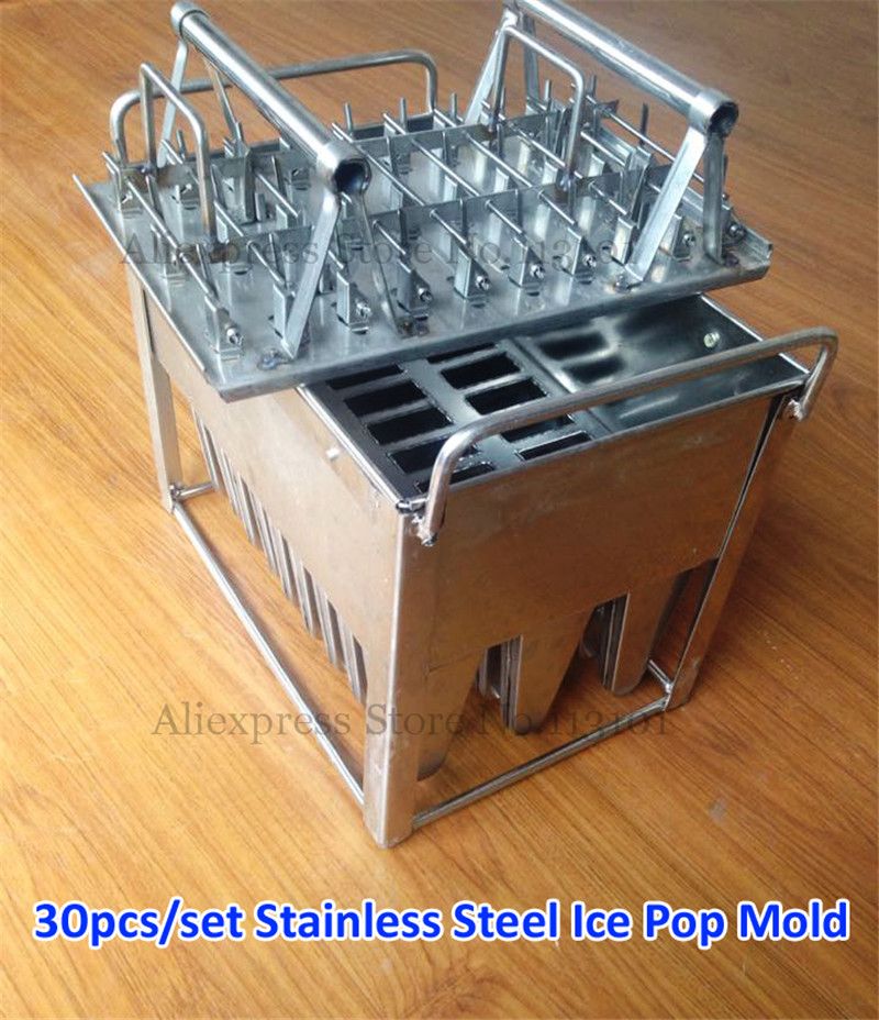 UPORS Stainless Steel Popsicle Mold Rack Ice Lolly Mold Frozen