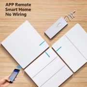 Smernit wireless switch 220v smart wifi wall switch wireless remote control light switches waterproof touch push button switch