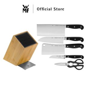 WMF Spitzenklasse Plus FlexTec Asian Knife Block Set, 6-piece