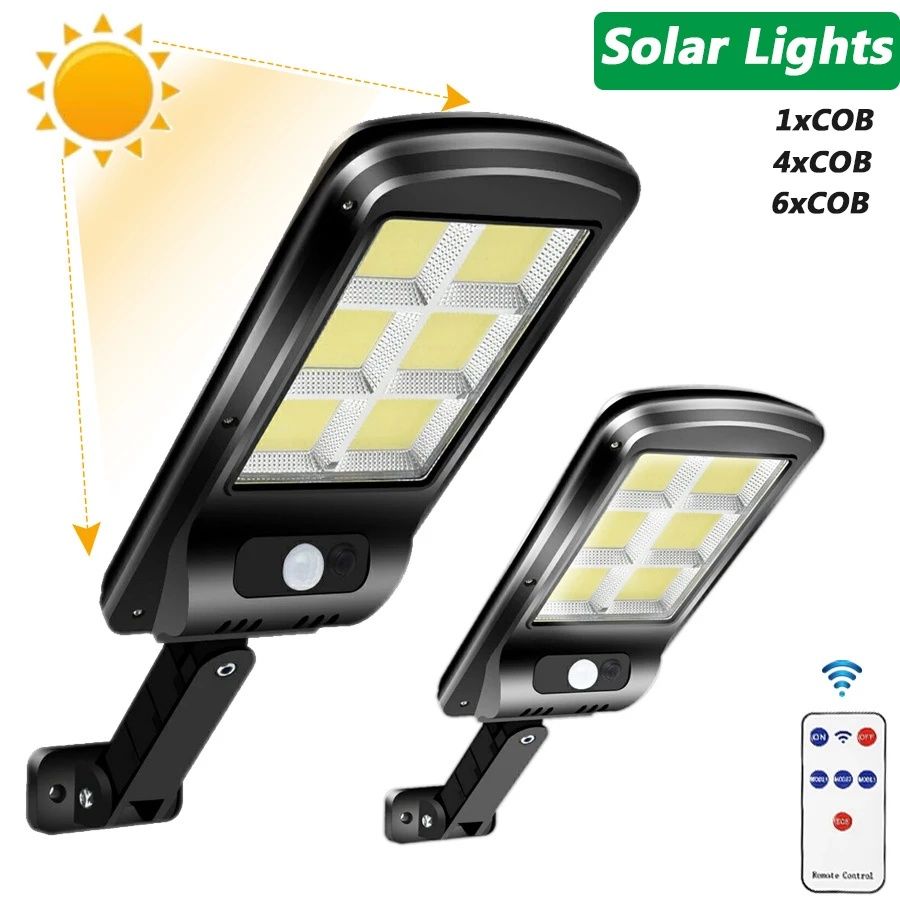 solar sensor street light