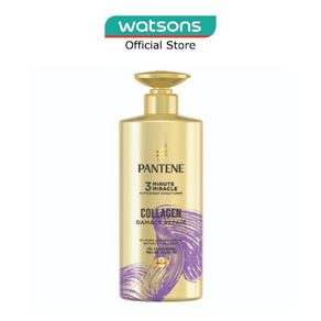 PANTENE 3 Minute Miracle Collagen Conditioner (Repairs Damage From Styling + Colour And Perm) 480ml