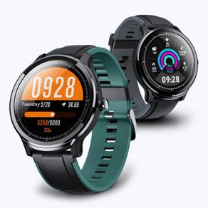 1.3 Inch Screen Sport Smart Sports Watch With Colored Silicone Belt IP68 Waterproof Smart Wristband Bluetooth 4.0