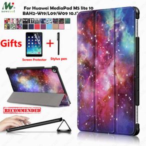 360 Rotating Case for Huawei MediaPad T5 10 M5 Lite 10.1 Stand Cover for  Huawei MatePad 11 10.4 Pro 10.8 T8 Funda+Film+Pen