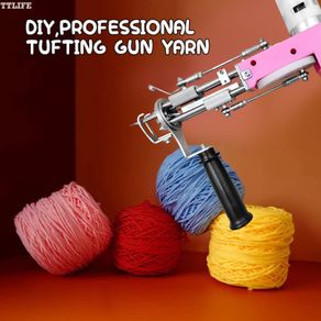 【TTLIFE】Tufting gun special long staple cotton wool cluster cutting gun DIY hand woven carpet poking and embroidering wool