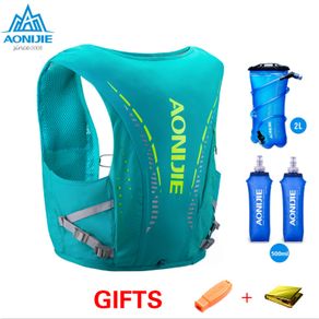 AONIJIE C942 Advanced Skin 10 L Hydration Backpack Pack Bag Vest Harness Soft Water Bladder Hiking Camping Running Marathon Race