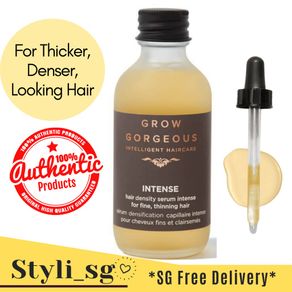 Grow Gorgeous Hair Growth Intense Serum 60ml *Thickening/Density* *Ideal for Thin Hair* *2-3 Days Delivery* 💯Authentic