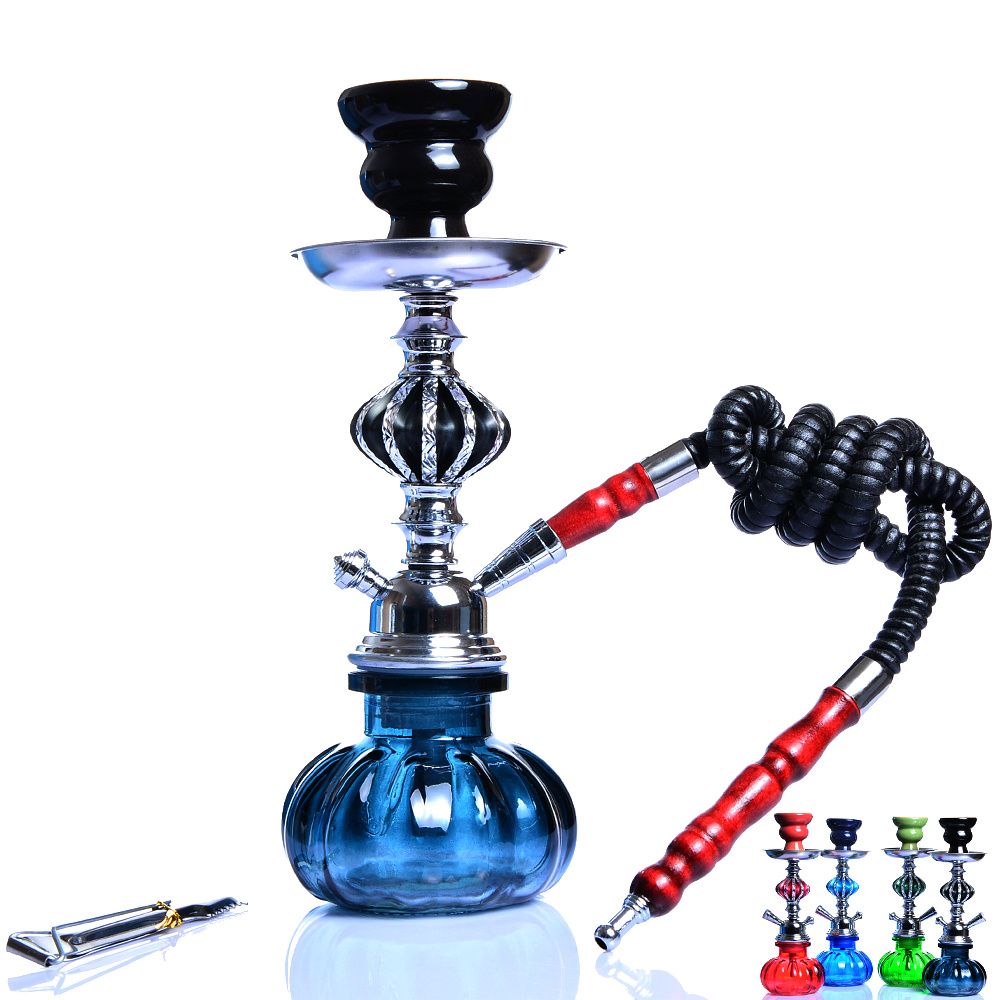 Portable Hookah Set with Protective Cover for Car Outdoor Travel Chicha  Sheesha Narguiles Smoking Accessories Small Shisha Kit