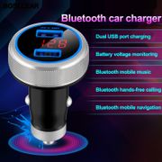 FM Transmitter Modulator Car MP3 Player Bluetooth Audio Car Charger Kit Music LED Display Handsfree Call USB car Auto Accessorie