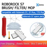 Accessories Spare Parts for Roborock S7 T7S Plus Main Side Brush Hepa Filter Mop Cloth Robot Vacuum Cleaner Parts