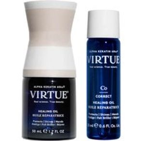 VIRTUE Heal and Shine Hair Oil Duo for Dry or Damaged Hair