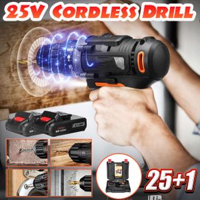 Brushless Cordless Drill Impact Electric Drill Power Tools Hammer Drill