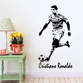 Cristiano Ronaldo CR7 Wall Decal Soccer Sports Decor Vinyl Sticker