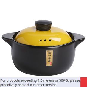 ZHY/New✨Casserole Induction Cooker Special Use Stew Pot Stone Pot Gas Stove Universal Open Fire Soup Household Earthen J