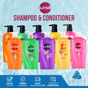 Sunsilk Shampoo and Conditioner Damage Restore Nourishment Straight Hair Frizz Control 350ml