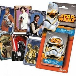 Star Wars card deck Star Wars playing Star Wars Han Solo Luke Skywalker Leia Darth Vader Yoda