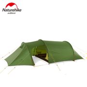 Naturehike ultralight  Opalus Tunnel double Tent outdoor hiking camping 2/3/4 Persons one bedroom & one Living room tent