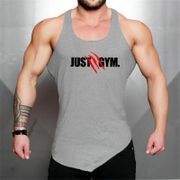 New Brand Men Bodybuilding Tank Tops Gyms Sleeveless Shirts Fitness Clothing Singlet Cotton Summer Fashion Workout Clothes