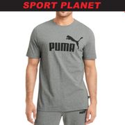 Puma Men Essentials Logo Tee Shirt Baju Lelaki (588737-03) Sport Planet 44-40