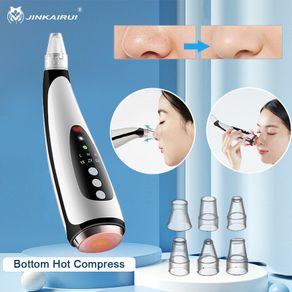 Jinkairui Blackhead Remover Electric Vacuum Suction Blackhead Facial Cleaning Acne Pores Deeply Cleaning Tool Skin Care Beauty Device