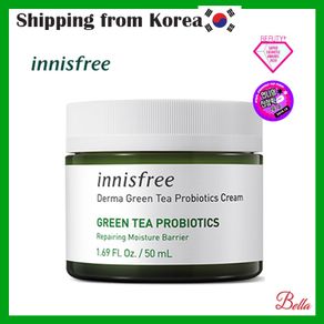 [Innisfree] Derma Greentea Probiotics Cream 50ml, 1ea_korean skin care, facial cream, moisture cream