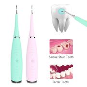 Ultrasonic Electric Teeth Whitening Dental Scaler Tooth Calculus Portable Tool Sonic Remover Stains Tartar Plaque Oral Cleaner
