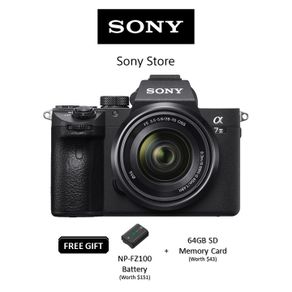 Sony Alpha A7 III/ A7III + FE 28-70mm F3.5-5.6 OSS Lens SONY MALASIA WARRANTY