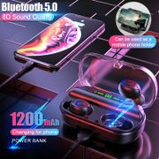 V10 True Bluetooth 5.0 Earphone TWS Wireless Headphons Sport Handsfree Earbuds Stereo Gaming Headset With Mic Charging Box