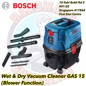 Bosch GAS 15 Wet & Dry Vacuum Cleaner - SHIP DAILY