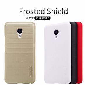 Meizu M5 case Meizu M5 mini 5.2 inch cover NILLKIN Super Frosted Shield matte back cover case with free screen protector