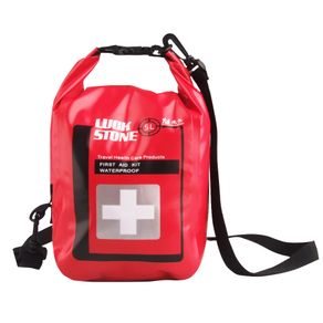 5L Empty Waterproof Emergency First Aid Kit Dry Bag Outdoor Medical Pouch for Camping Hiking Rafting Kayak Canoe Boat Accessory