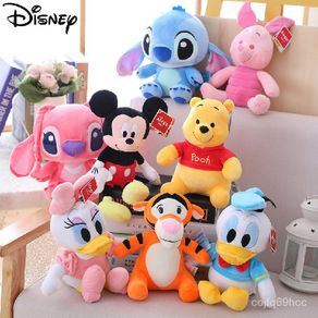 Disney Plush Toys Mickey Mouse Minnie Donald Duck Daisy Stitch Winnie The Pooh Stuffed Doll Birthday Gift For Children K