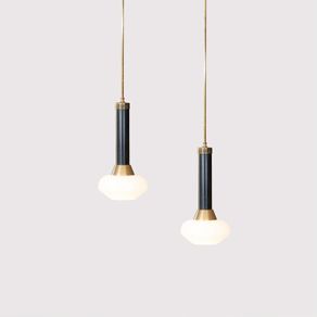 Nordic Simple Bar Hanging Lamp Colored Pendant Light Restaurant, Bedroom, Bedside Lights, Modern Art And Creative Lighting
